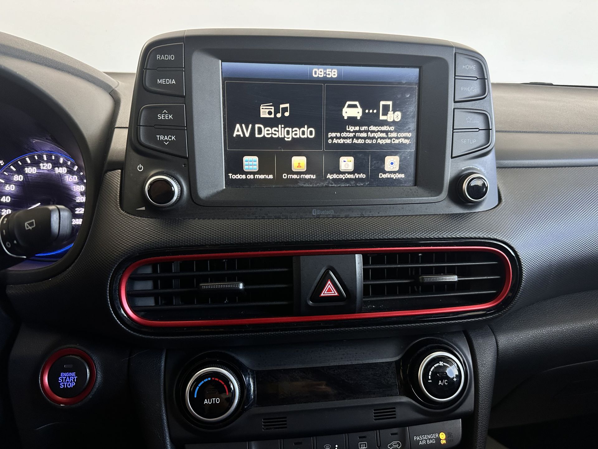 HYUNDAI KAUAI 1.0 T-GDi Premium+Vermelho